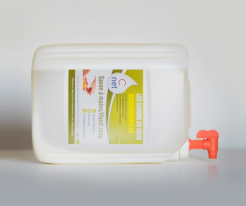 Savon à mains biodégradable couché