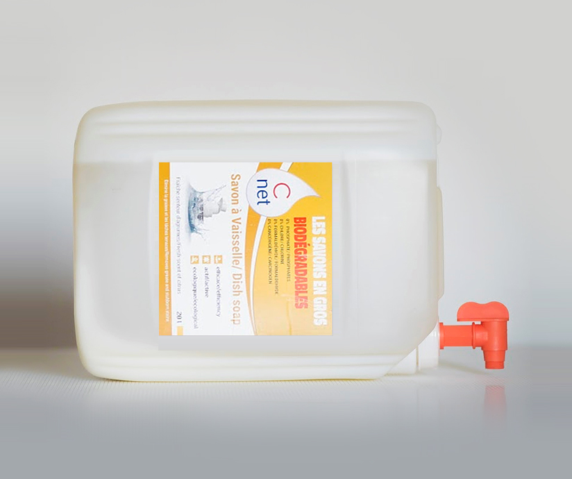 Savon à vaisselle biodégradable couché